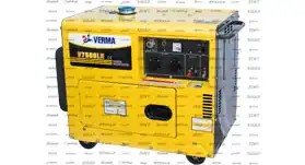 موتور برق هندلی و استارتی گازوئیلی تکفاز و سه فاز ورما VERMA