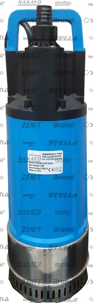 پمپ کف کش سری VLS-CINOX-H(A) برند ولکانو VOLCANO پمپ کف کش سری VLS-CINOX-H(A) برند ولکانو VOLCANO